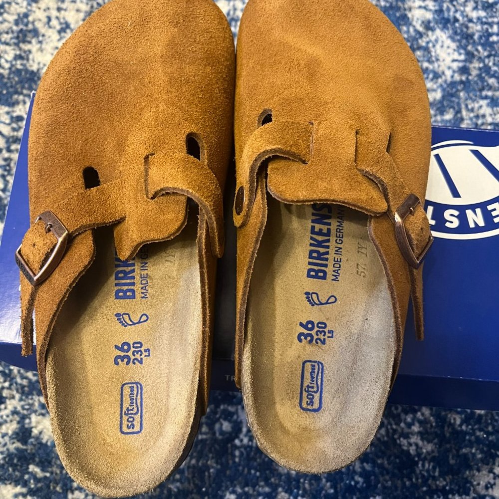 Birkenstock Boston Size 36